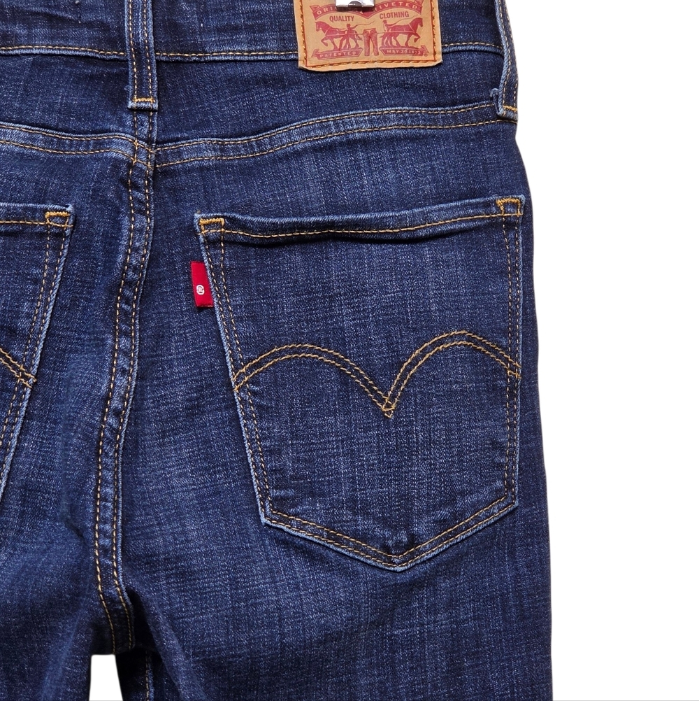 Levi's 721 High Rise Skinny Jeans Size-26 - Picture 7 of 13